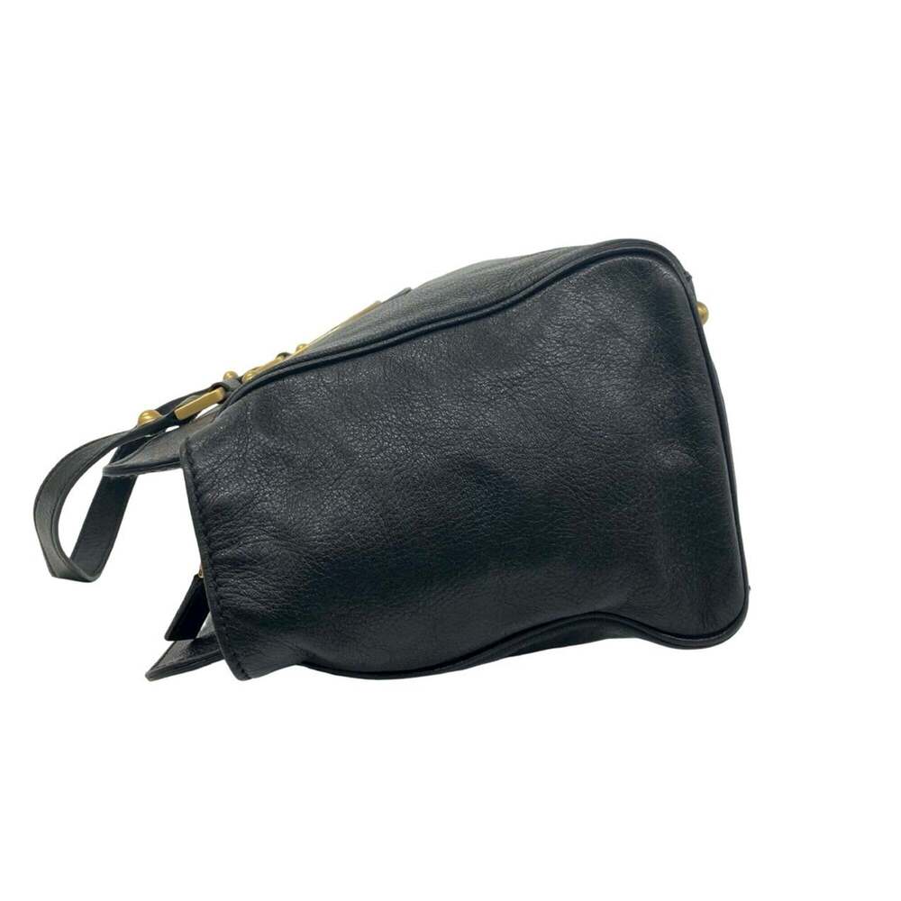 GUCCI Authentic Black Leather Tote Bag - Picture 5 of 10